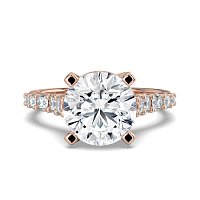 Dalia with Graduated Side Stones