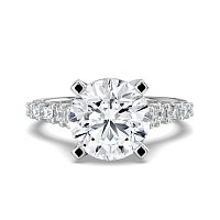 Dalia with Graduated Side Stones