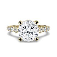 Dalia with Graduated Side Stones