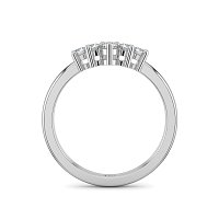 Claw Set Fitted Wedding Ring