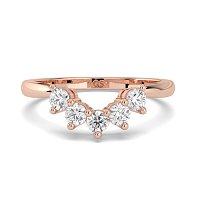 Claw Set Fitted Wedding Ring