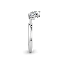 Fitted Natural Diamond Wedding Ring 0.26cts Total Weight
