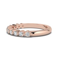 Cara Floating Diamond Wedding Ring