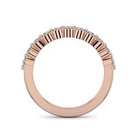 Cara Floating Diamond Wedding Ring