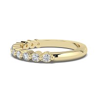 Cara Floating Diamond Wedding Ring