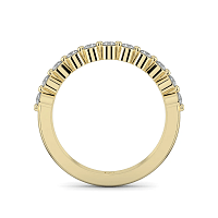 Cara Floating Wedding Ring with Natural Diamonds 0.35ct Total Weight