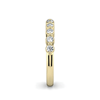 Cara Floating Wedding Ring with Natural Diamonds 0.35ct Total Weight