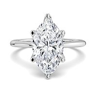 Tulip Cathedral Solitaire with 6 Claws