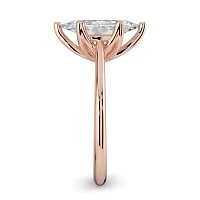 Tulip Cathedral Solitaire with 6 Claws