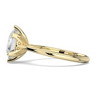 Tulip Cathedral Solitaire with 6 Claws