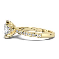 Ariel 4 Double Claws and Side Stones