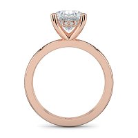 Ariel with Hammer set Diamonds on Band