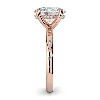 Ariel with Hammer set Diamonds on Band