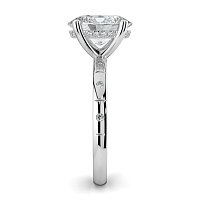 Ariel with Hammer set Diamonds on Band