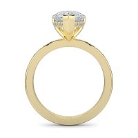 Ariel with Hammer set Diamonds on Band