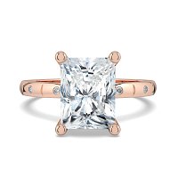 Ariel with Hammer set Diamonds on Band