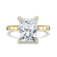 Ariel with Hammer set Diamonds on Band