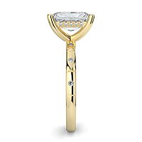 Ariel with Hammer set Diamonds on Band