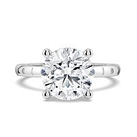 Ariel with Hammer set Diamonds on Band