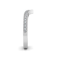 GSD V-Shaped Wedding ring