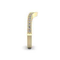 GSD V-Shaped Wedding ring