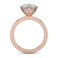 Ariel Engagement Ring with 6 Curved Claws