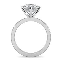 Ariel Engagement Ring with 6 Curved Claws
