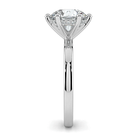 Ariel Side Stones Ring with IGI LG Diamonds 2.03cts Total Weight
