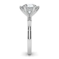 Ariel Engagement Ring with 6 Curved Claws