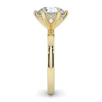 Ariel Engagement Ring with 6 Curved Claws