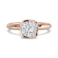 Selena Minimal Floating Central Diamond