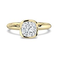 Selena Minimal Floating Central Diamond