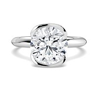 Selena Minimal Floating Central Diamond