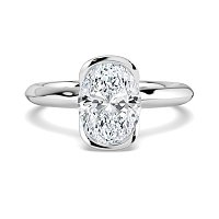 Selena Minimal Floating Central Diamond