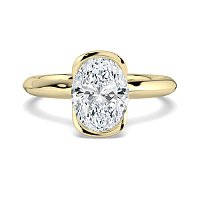 Selena Minimal Floating Central Diamond