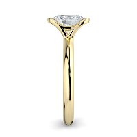Selena Minimal Floating Central Diamond