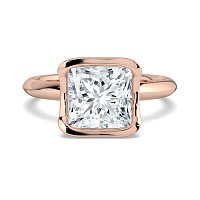 Selena Minimal Floating Central Diamond