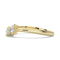 Cluster Lab-Grown Diamond Wedding Ring 0.10cts Total Weight