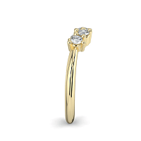 Cluster Lab-Grown Diamond Wedding Ring 0.10cts Total Weight