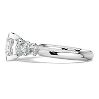 Cara Side Stones with 4 Accent Diamonds
