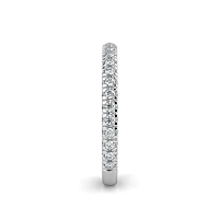 Cathedral Natural Diamond Wedding Ring 0.65cts Total Weight