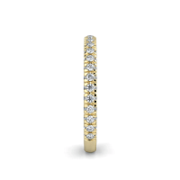 Cathedral Natural Diamond Wedding Ring 0.65cts Total Weight
