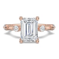 Ariel with Round Prong-Set on Band