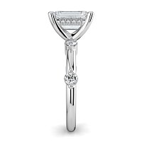 Ariel with Round Prong-Set on Band