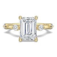 Ariel with Round Prong-Set on Band