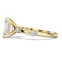 Ariel with Round Prong-Set on Band