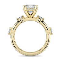 Ariel with Round Prong-Set on Band