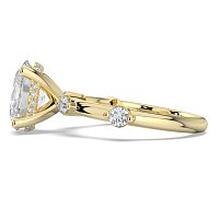 Ariel with Round Prong-Set on Band