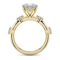Ariel with Round Prong-Set on Band