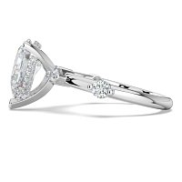 Ariel with Round Prong-Set on Band